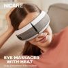 NICARE Eye Massager With Heat; Rechargeable Eye Heat Massager For Relax Eye Strain Dark Circles Eye Bags Dry Eyes Improve Sleep