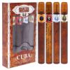 Cuba by Cuba for Men - 4 Pc Gift Set 1.17oz Cuba Gold; 1.17oz Cuba Blue; 1.17oz Cuba Red; 1.17oz Cuba Orange