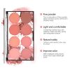 8 Colors Blush Palette Matte Mineral Blush Powder Bright Shimmer Face Blush Contour and Highlight Blush Palette Professional Facial Beauty Cosmetic Ma