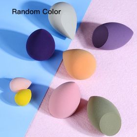 7Pcs Makeup Sponge Set Face Beauty Cosmetic Powder Puff for Foundation Cream Concealer Make Up Blender Tools Sponge â€“âˆ«â€“Ã¦â€”Ã…â€“Âºâ€“Âµâ€”Ã‡â€“âˆâ€“âˆ«â€“âˆž (Color: Random Color)