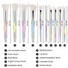 New Makeup Brush Set Eyebrow Shadow Lip Pencil Blush Cosmetic Brushes Blending Colorful Amazing Set